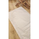 CG HOME Seccade Naturel Düz -Ç2- Nakış Işleme Yumuşak iç Dolgulu 70x115
