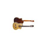 Cg50Ce Klasik Gitar, Scale 4/4, Parlak Natürel, Cutaway, (4/4) Elektro Klasik Gitar, B-Ban