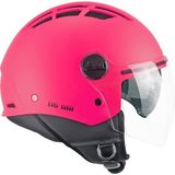 Cgm 116A Aır Açık Kask Pembe Uzun Vizör+Güneş Vizörlü -M