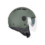 Cgm 116A Aır Açık Kask Yeşil Uzun Vizör Güneş Vizörlü