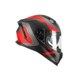 Cgm 311R Blast Race Kapalı Kask Antrasit-Kırmızı M