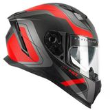 Cgm 311R Blast Race Kapalı Kask Antrasit-Kırmızı S