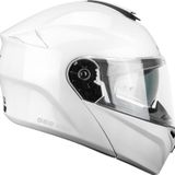 Cgm 568A Ber Mono Çene Açılır Motosiklet Kaskı Beyaz / Xl