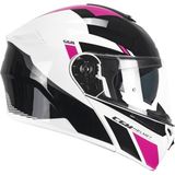 Cgm 568S Ber Sport Çene Açılır Kask Siyah/fuşya-S - Pembe