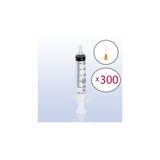 cgp medikal can güven park 2 ml Turuncu Iğneli Vet. Enjektörü (300 ADET - KUTU) Steril 2 Cc Şırınga 25mm 25g