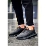 CH179 - Cst Sporty Runner Erkek Ayakkabı Sıyah - Siyah