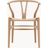 CH24 Wishbone Sandalye – El Örgüsü Oturumlu, Fsc Sertifikalı Masif Ahşap - Natural