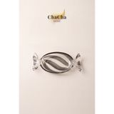 ChaCha Home Candy Lüks Kalın Cam Dekoratif Sunumluk & Şekerlik - Küçük Boy (25x12 cm)
