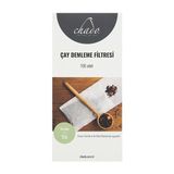 Chado Çay Demleme Filtresi 100 Adet %100 Doğal Kağıt Filtreler ile Pratik Demleme