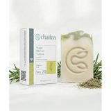 Chailea Biberiye Sabunu 100 g — Rize Çayeli Soğuk Yöntem El Yapımı Doğal Katı Kastil Sabun, Rosmarinus Officinalis Biberiye Yağı, Normal ve Karma Cilt için Sentetik Parfümsüz Yüz Saç Vücut Sabunu