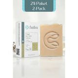 Chailea Doğal El Yapımı Keçi Sütü Sabunu — Hassas ve Kuru Cilt Nemlendirici, 2'li Set 2×100 g