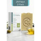 Chailea Doğal Zeytinyağı Sabunu 2'li Set — Kuru ve Hassas Cilt, Soğuk Yöntem, El Yapımı, 100 g x2