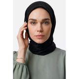 Chain Desen Ayrobin Jakar Eşarp Siyah
