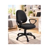 ChairLife DOLE , Siyah gövde/Siyah kumaş Ofis Büro Sekreter Çalışma Koltuğu Sandalyesi.