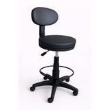 ChairLife /Hekim,Dişçi;Ofis,Kasiyer,Vezne,Bar,Kuaför,Dönebilen,Tekerlekli,Pistonlu,Sırtlı Tabure