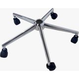 Chairlife Müdür Yönetici Sekreter Büro Ofis Çalışma Oyuncu Koltuğu Krom Konik Yıldız Ayak + 5 Adet Tekerlek