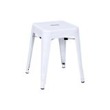 Chairlife Tolix Metal Tabure - Beyaz