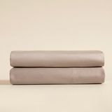 Chakra Alana Lastikli Carşaf King Size 200X200 cm Taş - Koyu Gri