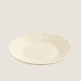 Chakra Beja Pasta Tabağı - 17 cm Krem