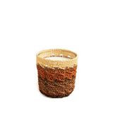 Chakra Boho Chic Tığ İşi Kokulu Mum 12x13 cm Natural