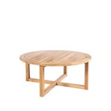Chakra Candu Natural Orta Sehpa 100x45 - Kahverengi