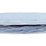 Chakra Dune Pasta Tabağı, MAVİ/TRANSPARAN, 21 cm