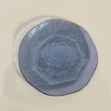 Chakra Dune Servis Tabağı, MAVİ/TRANSPARAN, 28cm