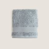 Chakra Eva Cotton %100 Pamuk El Havlusu 30X50 cm Çelik Mavi - Çelik - Mavi - 100 x 180 cm