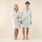 Chakra Floss Unisex Bornoz Su Yeşili