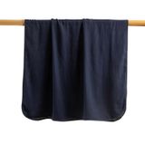 Chakra Harvey Bambu Bebek Battaniyesi 150 x 100 cm - Yumuşak ve Nefes Alabilen %50 Bambu %50 Pamuklu Battaniye, Bebekler için Rahat Doğal Seçenek, Üniseks Tasarım | Deniz Mavisi