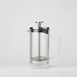 Chakra Kepy Çift Camlı French Press 350 ml Transparan
