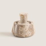 Chakra Latia Mermer Havan Natural