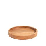 Chakra Luısa Natural 22 cm Ahşap Tepsi
