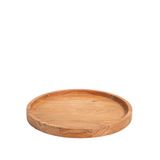 Chakra Luısa Natural Ahşap 30 cm Tepsi