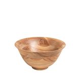 Chakra Melissa Natural Dekoratif Kase 22 Cm - Kahverengi