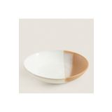 Chakra Naturally Çukur Tabak 21 Cm Bej
