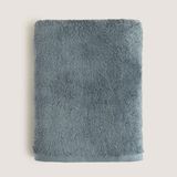 Chakra Solıd Bambu Banyo Havlusu 85X150 cm Çelik Mavi - Çelik - Mavi - 100 x 180 cm