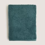 Chakra Solıd Bambu Banyo Havlusu 85X150 cm Duman Turkuaz - 100 x 180 cm