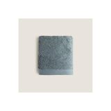 Chakra Solıd Bambu El Havlusu 33X33 Cm Çelik Mavi
