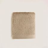 Chakra Solıd Bambu El Havlusu 33X33 Cm - Koyu Bej - 100 x 180 cm
