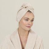 Chakra Solıd Bambu Saç Bonesi - Ekru - Standart