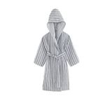 Chakra Under The Sea Müslin Unisex Bebek Bornoz - Gri