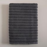 Chakra Waved Banyo Havlusu 70X140 cm Antrasit - 70 x 140 cm