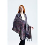 CHALE Cashmere Collection Omuz Şalı - Çift Taraflı Dokuma Kaşmir Omuz Şalı