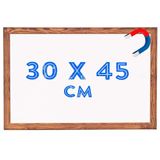 Chalky Manyetik 30x45 cm Beyaz Yazı Tahtası Ahşap Çerçeveli