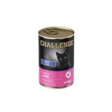 Challenge Pate Kuzu Etli Yavru Konserve Kedi Maması - 400 Gr