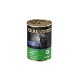 Challenge Pate Kuzu Etli Yetişkin Konserve Kedi Maması - 400 Gr