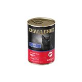 Challenge Pate Sığır Etli 400 GR Yetişkin Kedi Konservesi