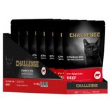 Challenge Pouch Sığır Etli 24x85 gr Yetişkin Kedi Yaş Maması