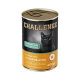 Challenge Tavuklu Ciğerli Yetişkin Konserve Kedi Maması 400 gr - 1 kg
